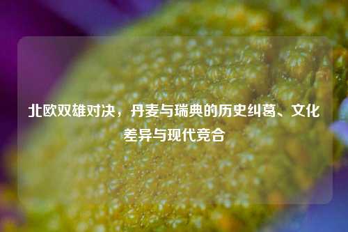 北欧双雄对决，丹麦与瑞典的历史纠葛、文化差异与现代竞合