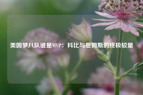 美国梦八队谁是MVP：科比与詹姆斯的终极较量